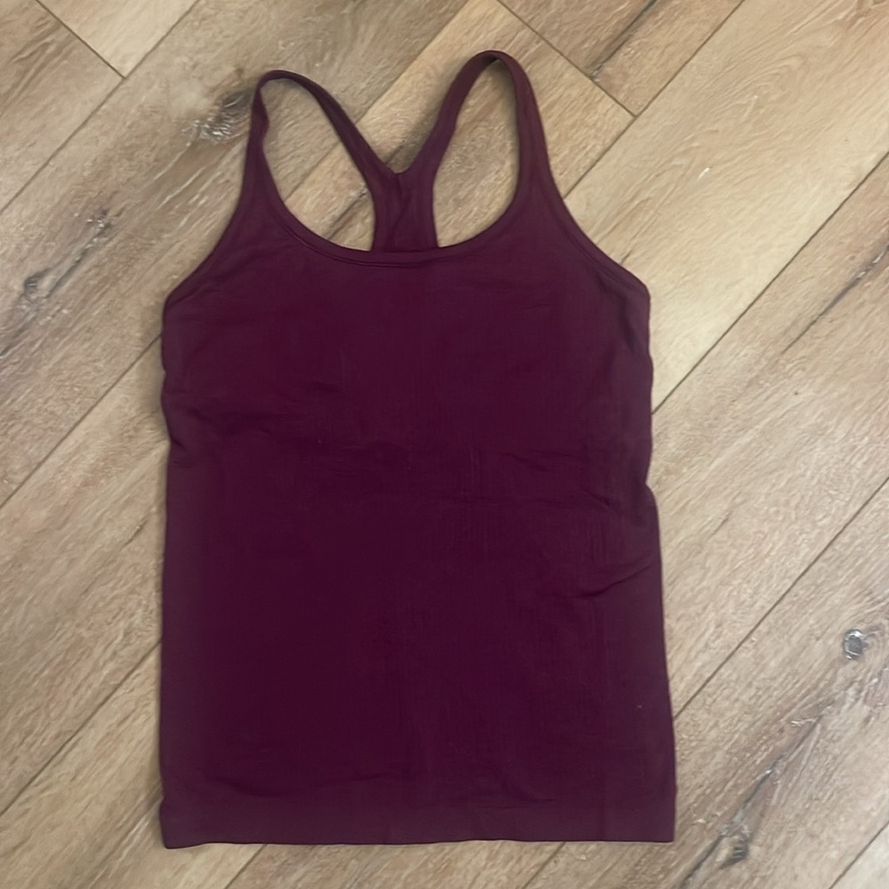 Lululemon Ebb to street tank sz 12